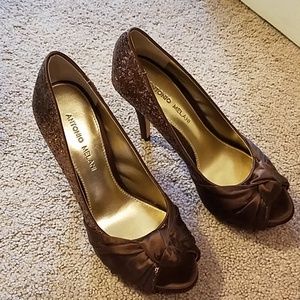 Antonio Melani Brown Heels